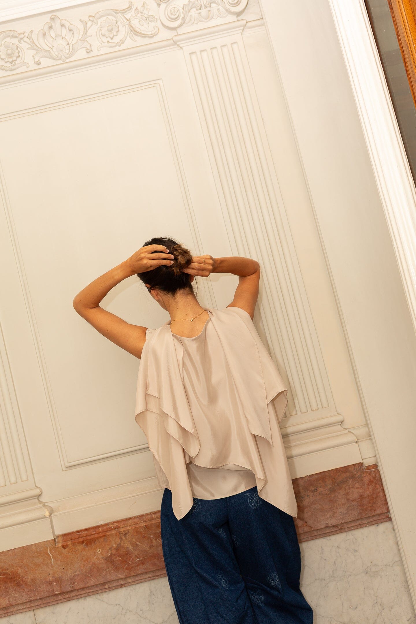 Pañuelo Shirt Beige