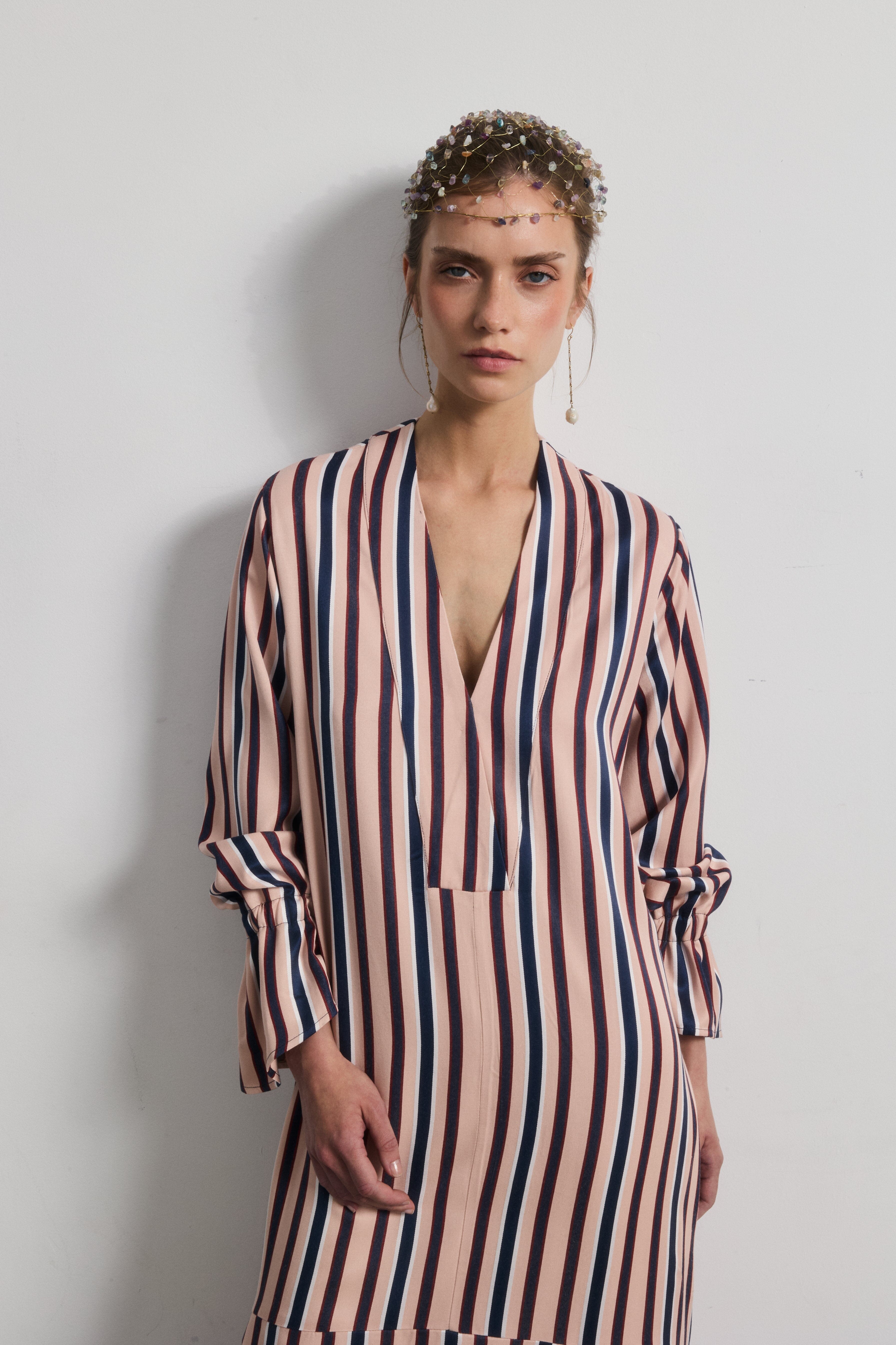 PREORDER Vestido Lea Rayas