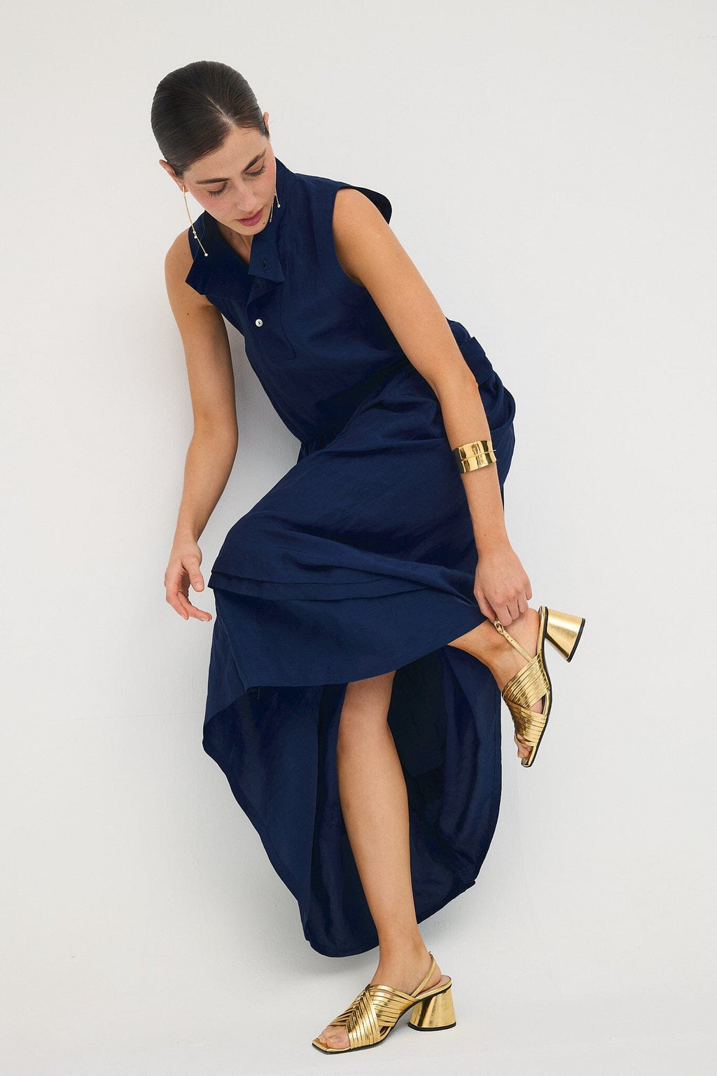 Preorder - Vestido Phoebe marino