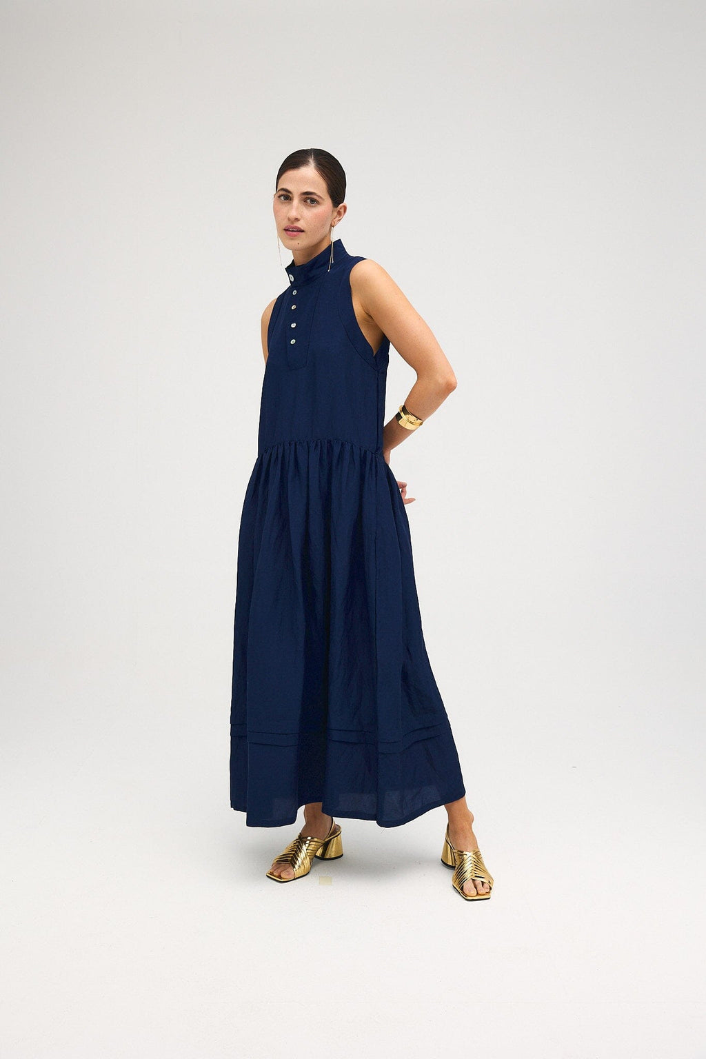 Preorder - Vestido Phoebe marino