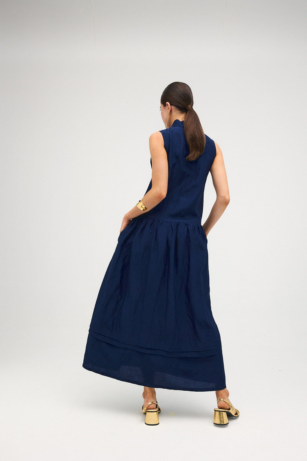 Preorder - Vestido Phoebe marino