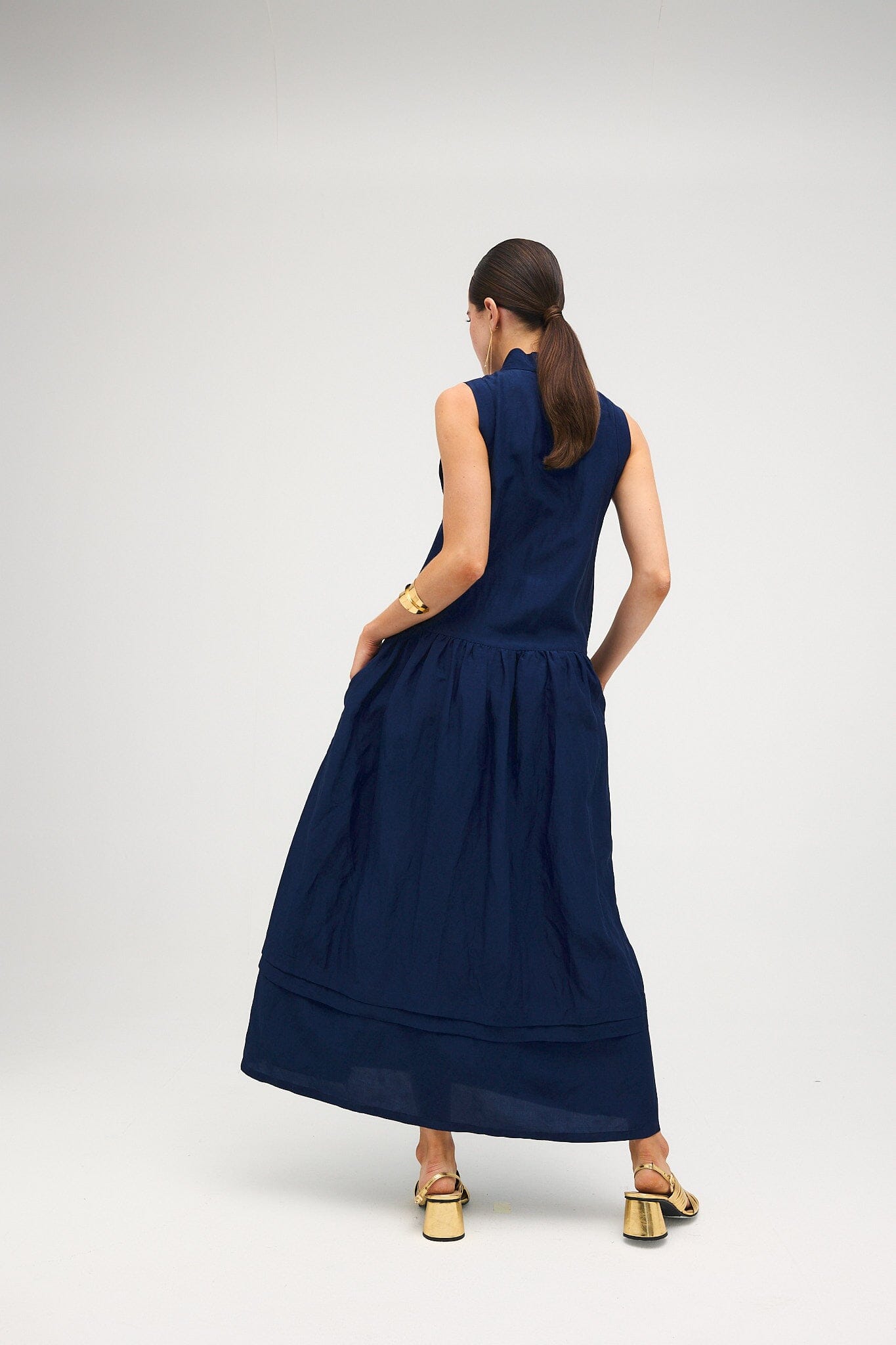Preorder - Vestido Phoebe marino