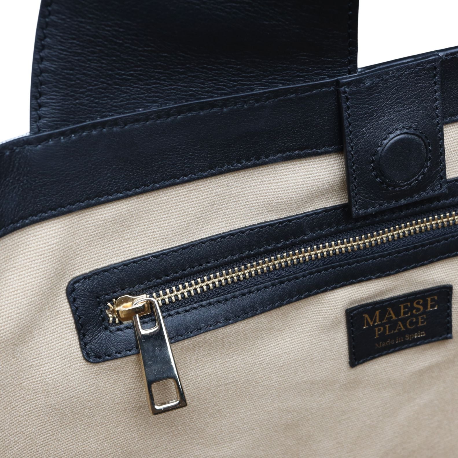 Roda Tote Tapiz Negro
