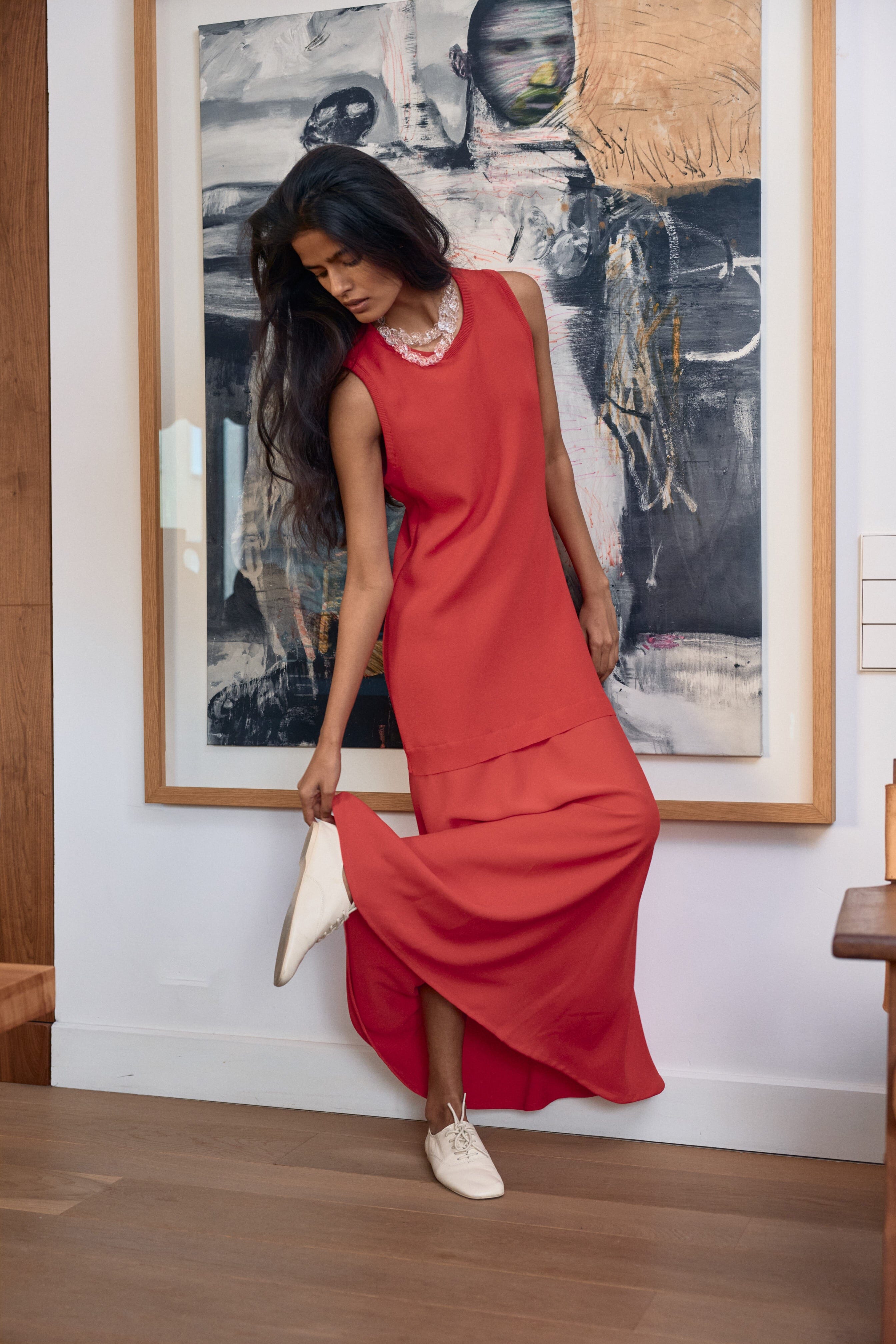 Sandra Dress Red
