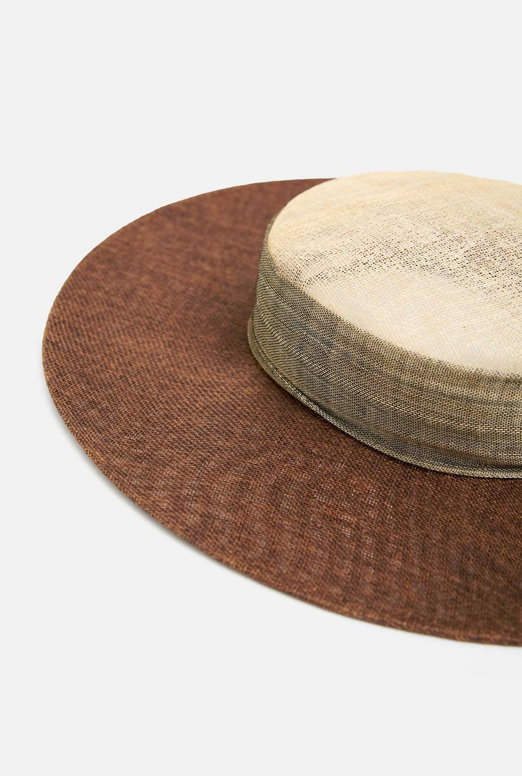 Sombrero Capeline Marrón Chocolate