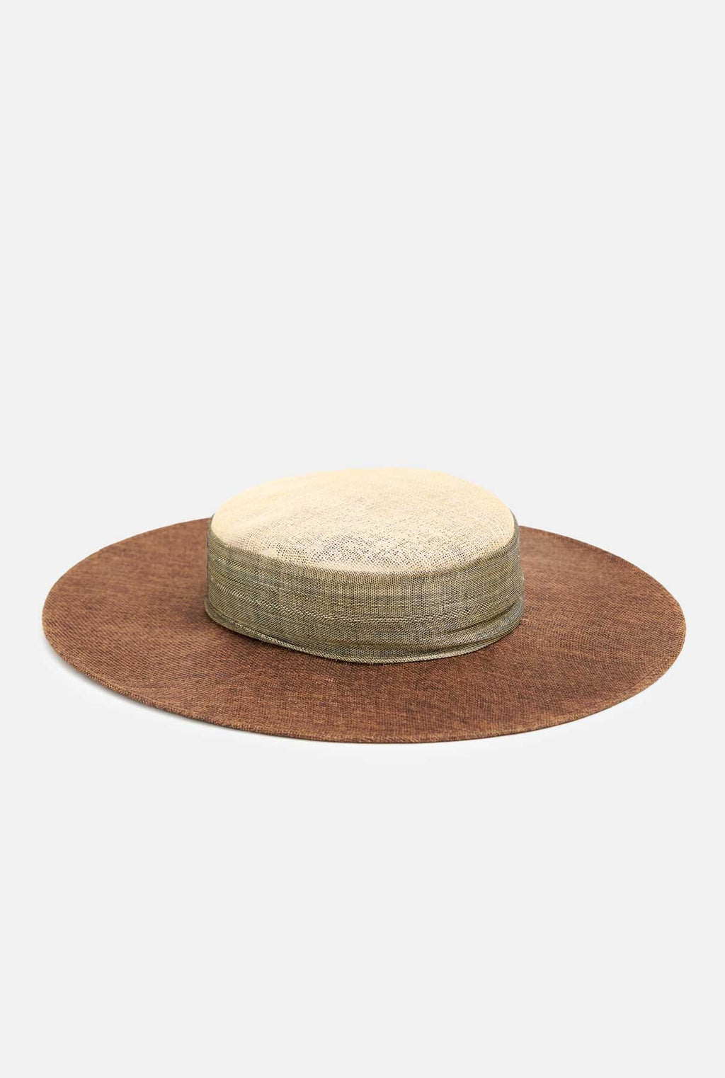 Sombrero Capeline Marrón Chocolate