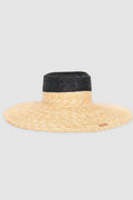 Sombrero Cuchi bicolor natural & negro