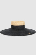 Sombrero Cuchi bicolor negro & natural