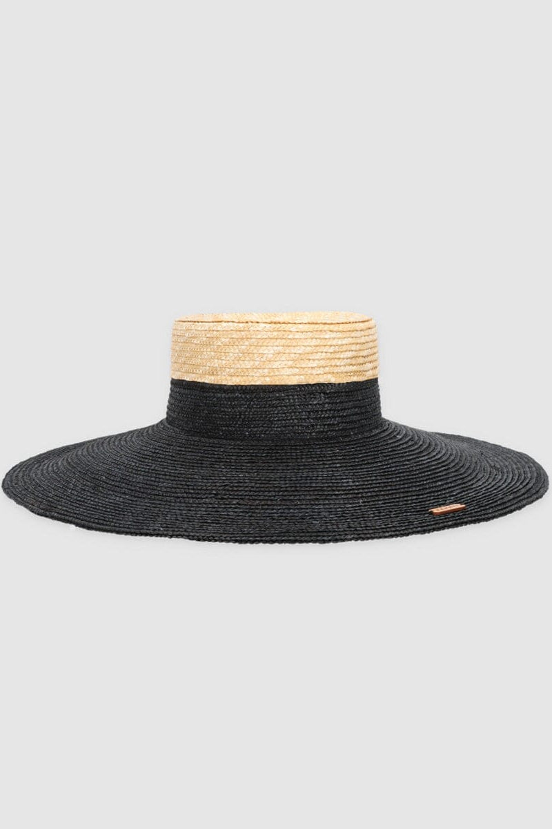 Sombrero Cuchi bicolor negro & natural
