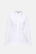 Structured White Shirt