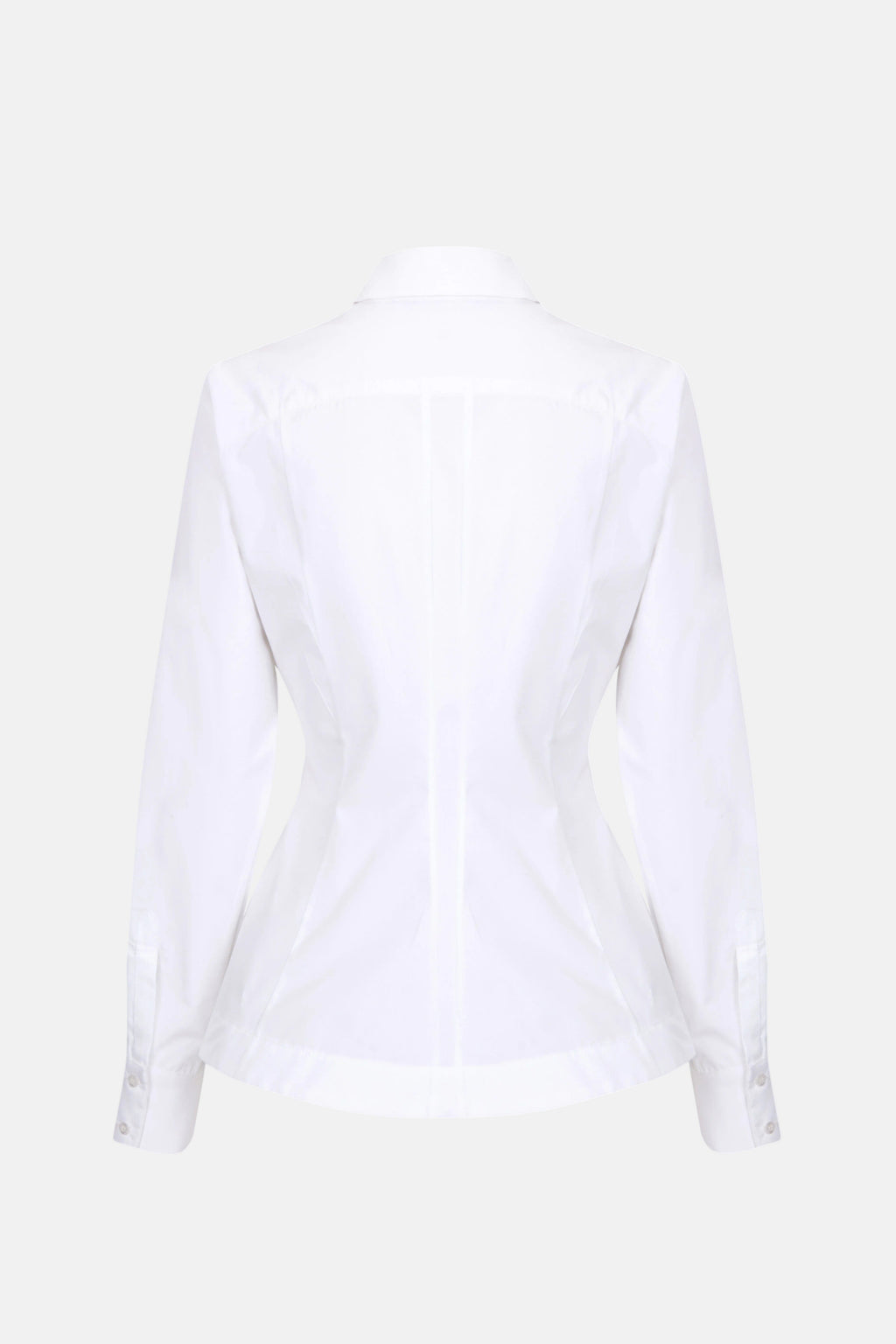 Structured White Shirt