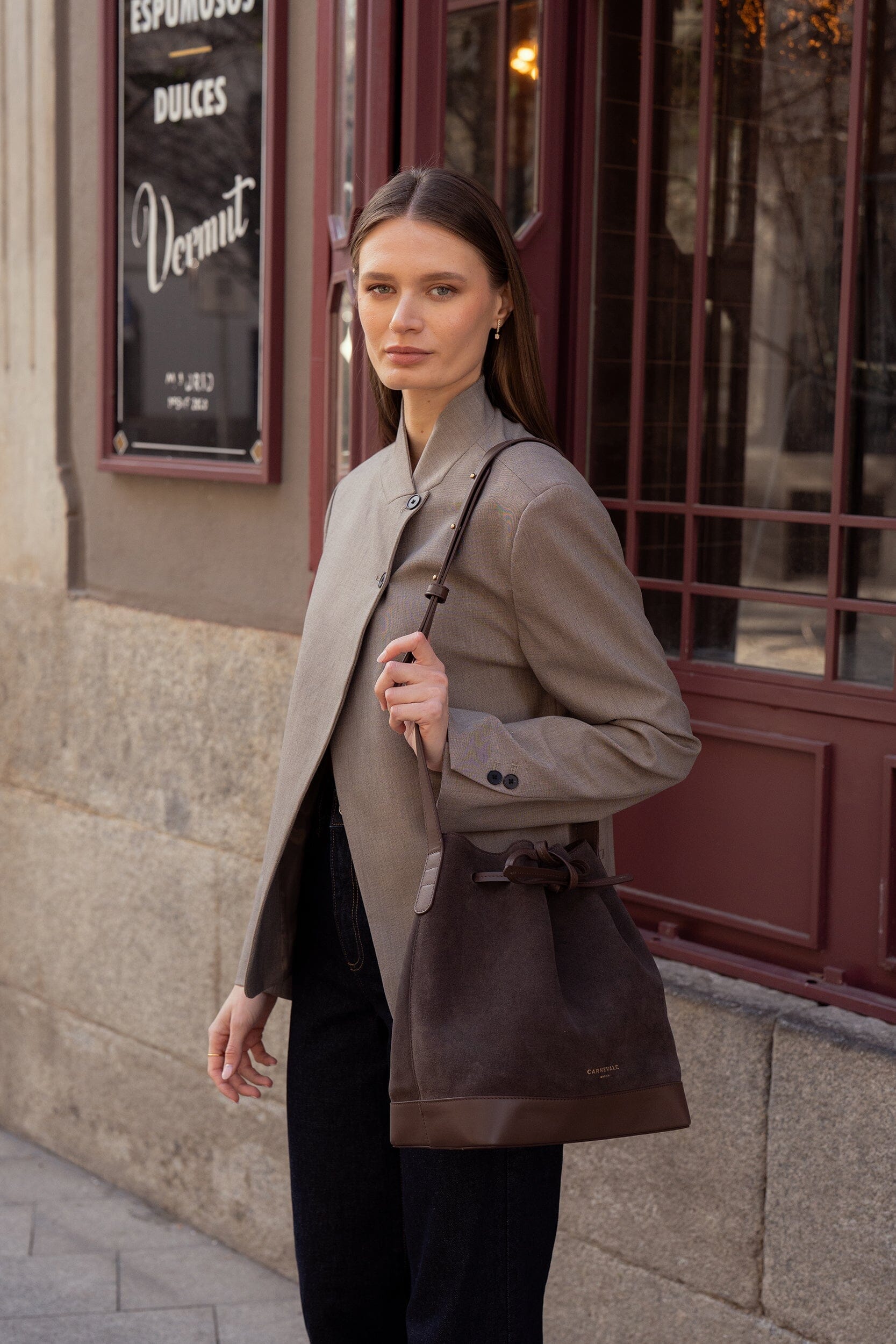 Telma Chocolate Suede