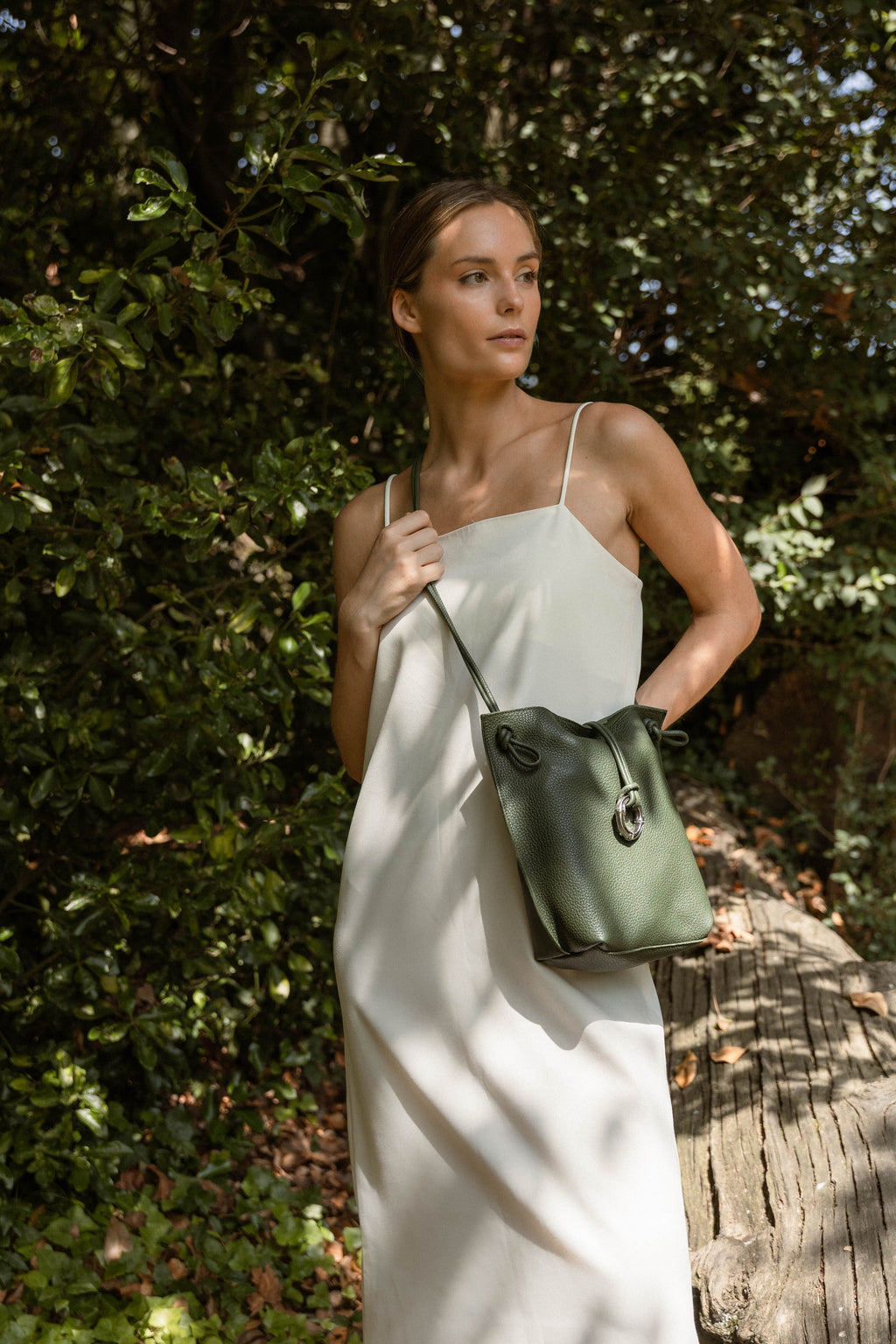 The Elena Bag Verde Forest