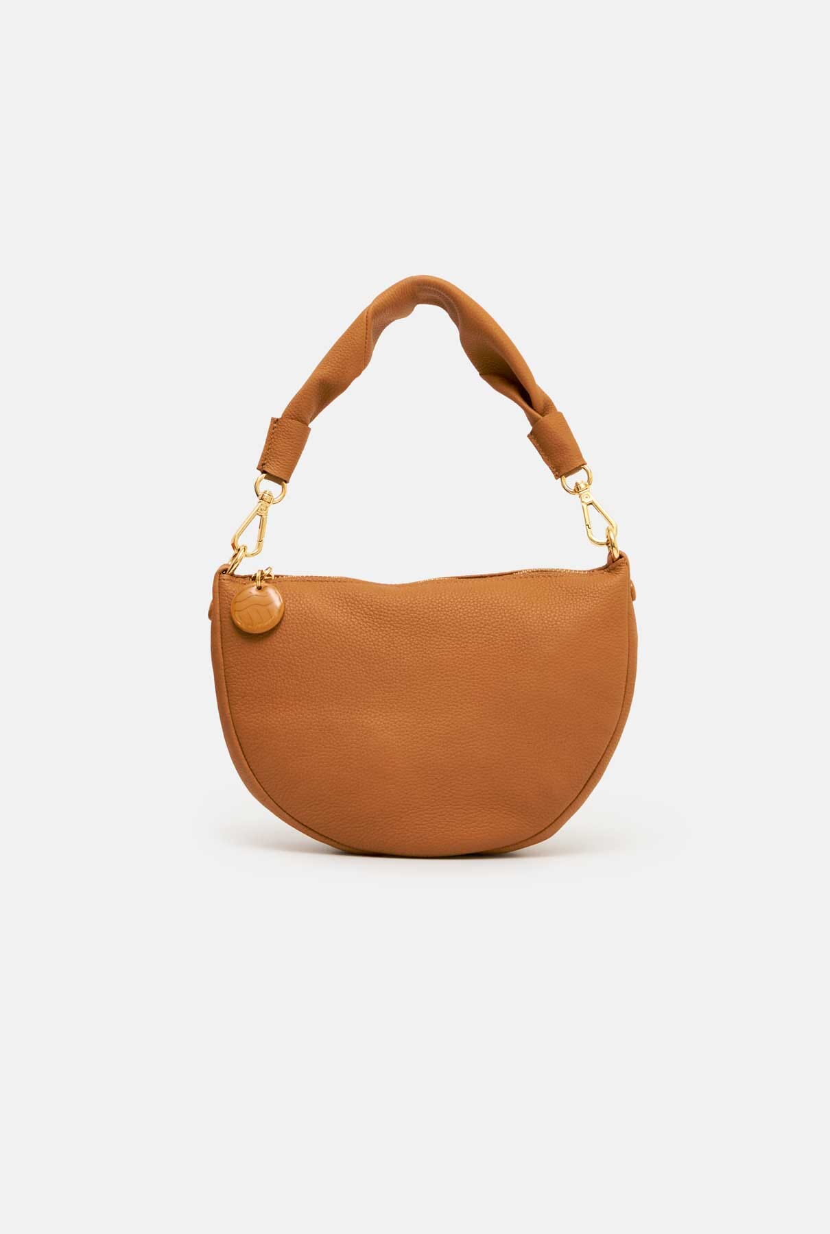 THE MINI GONDOLA BAG CLUB CAMEL