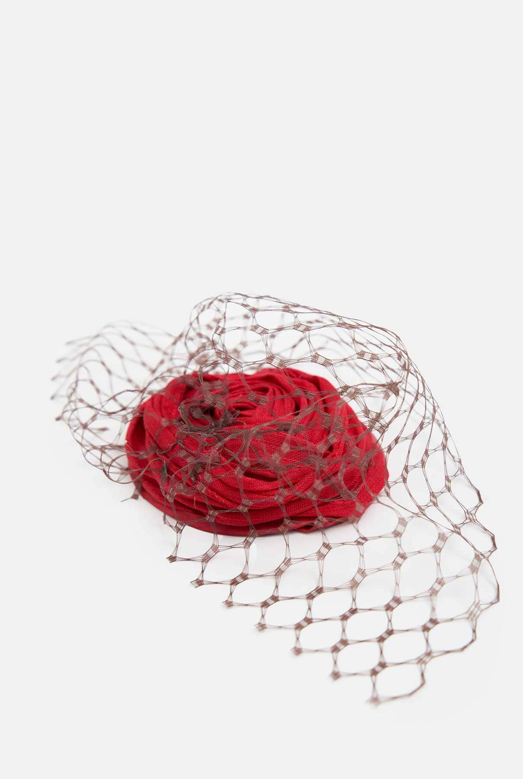 Tocado Sylvie rojo