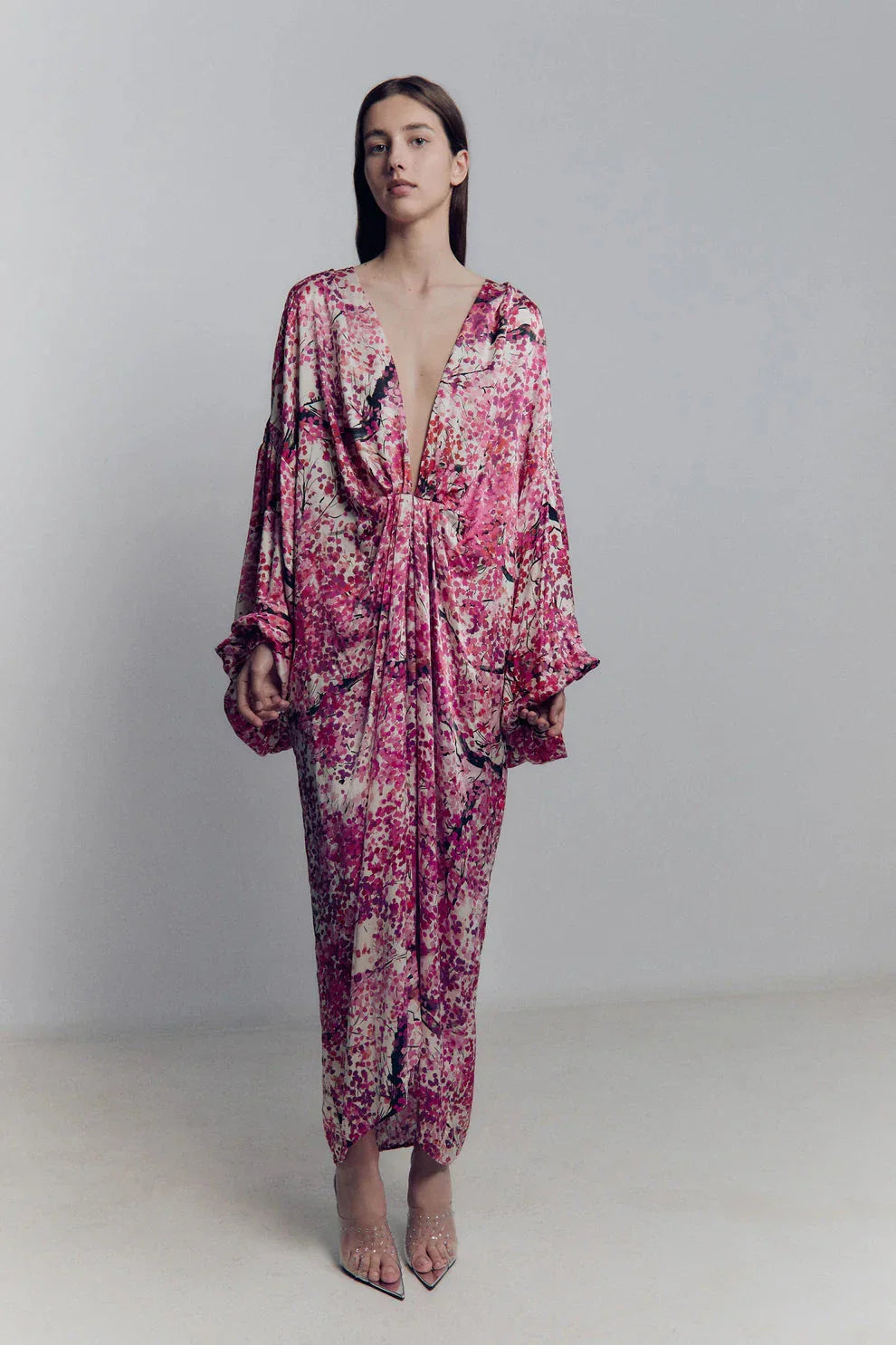 V Boxy Dress