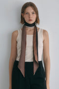 Veronica scarf chocolate