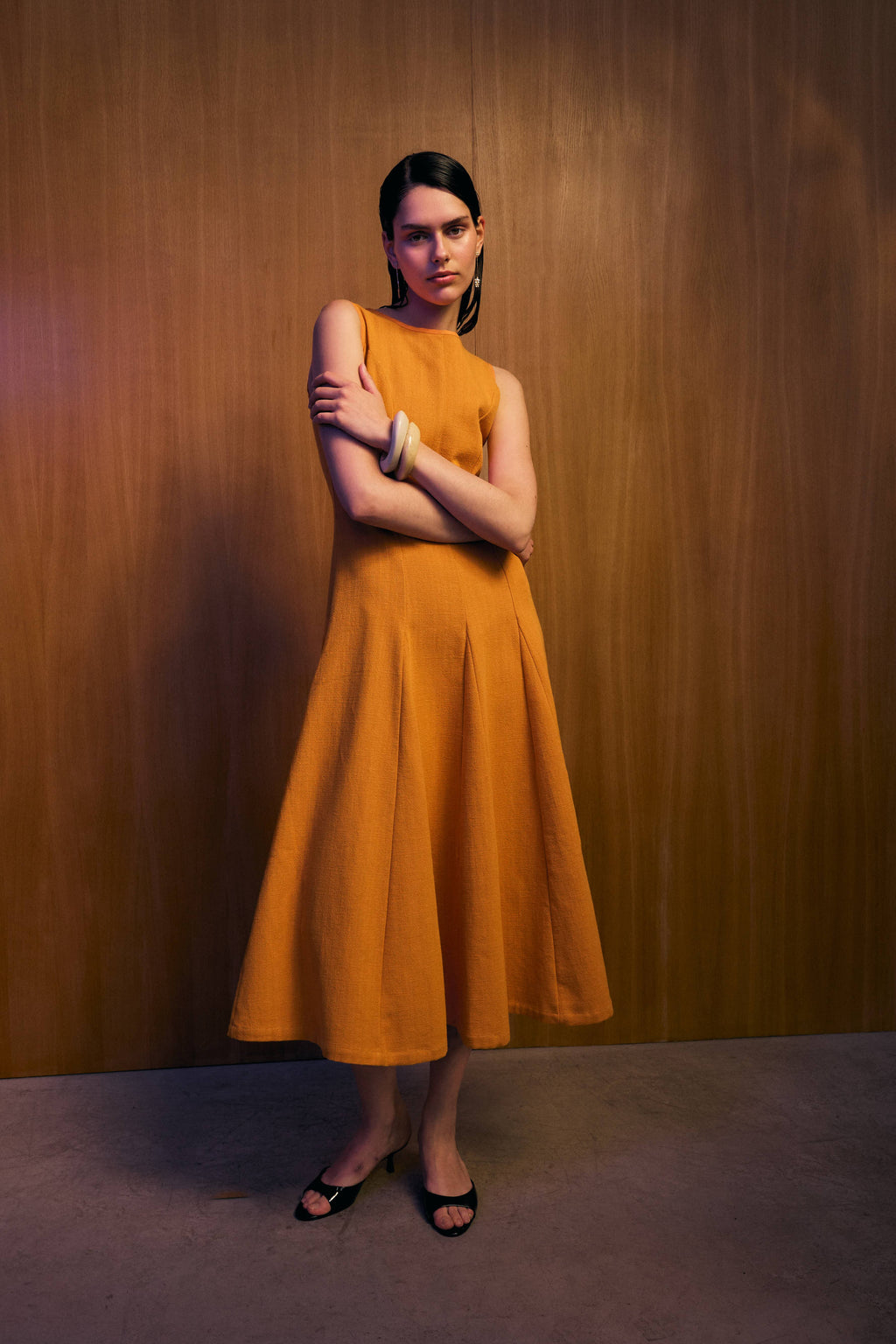 Vestido Agrume Naranja