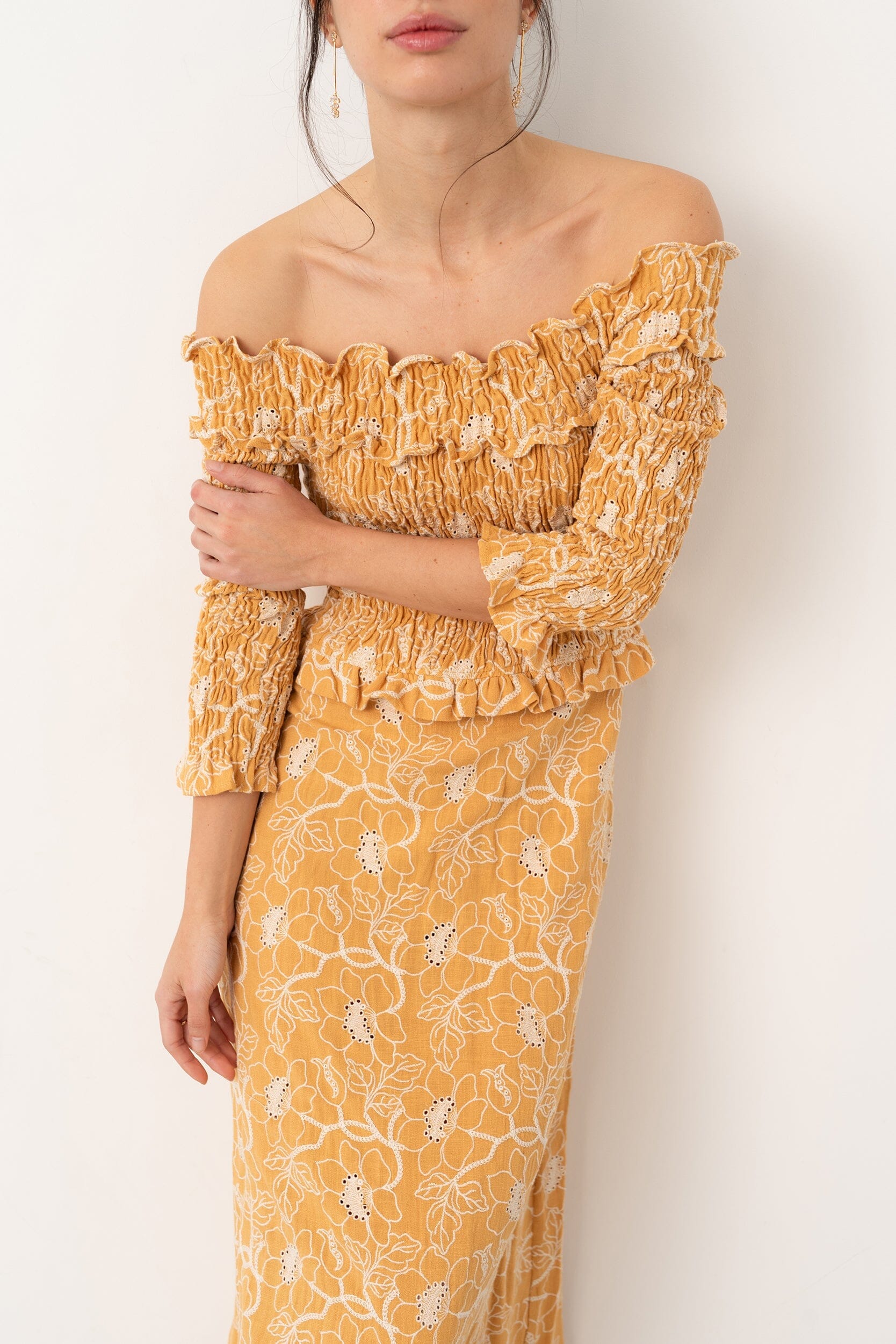 Vestido Bardot Rive