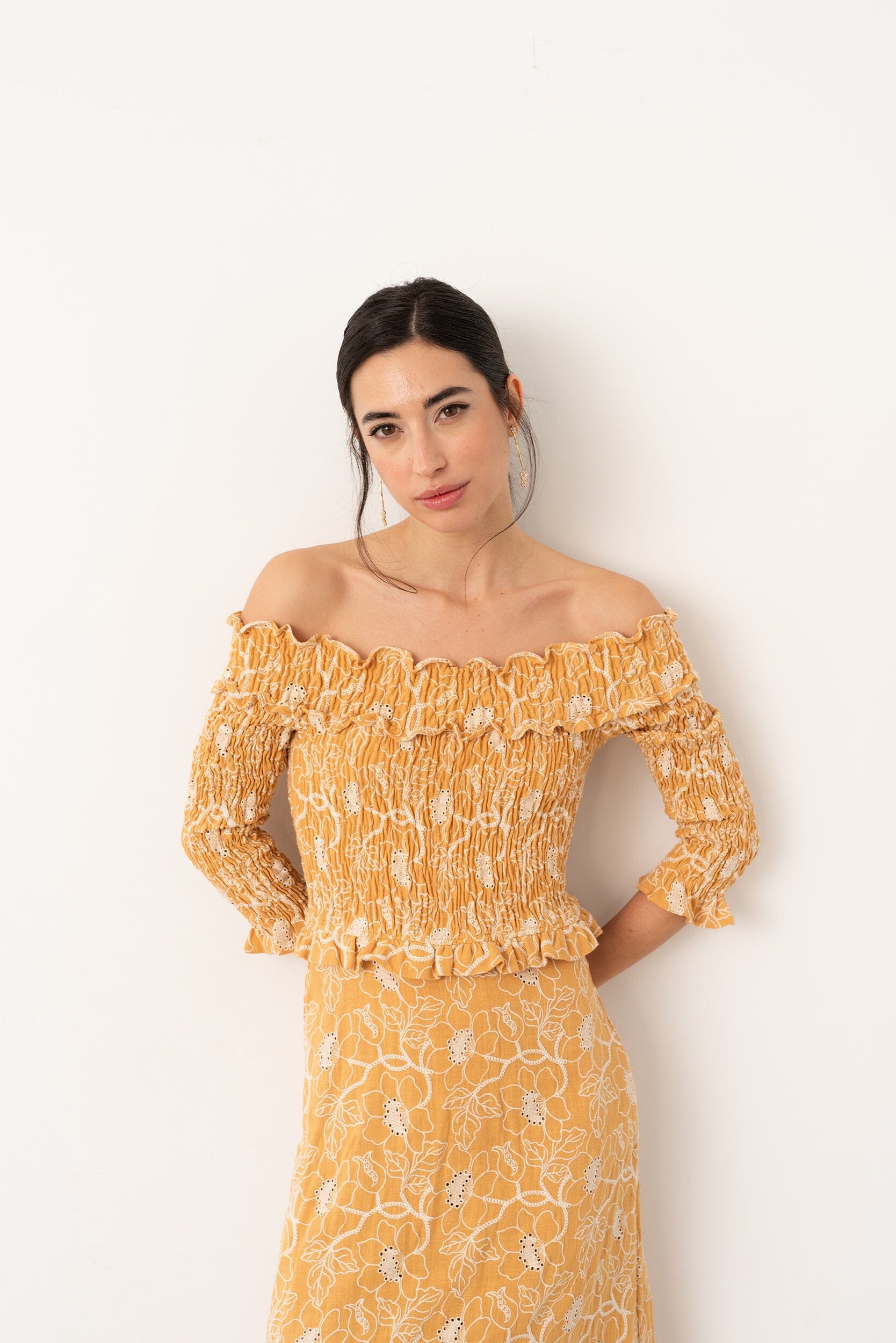 Vestido Bardot Rive
