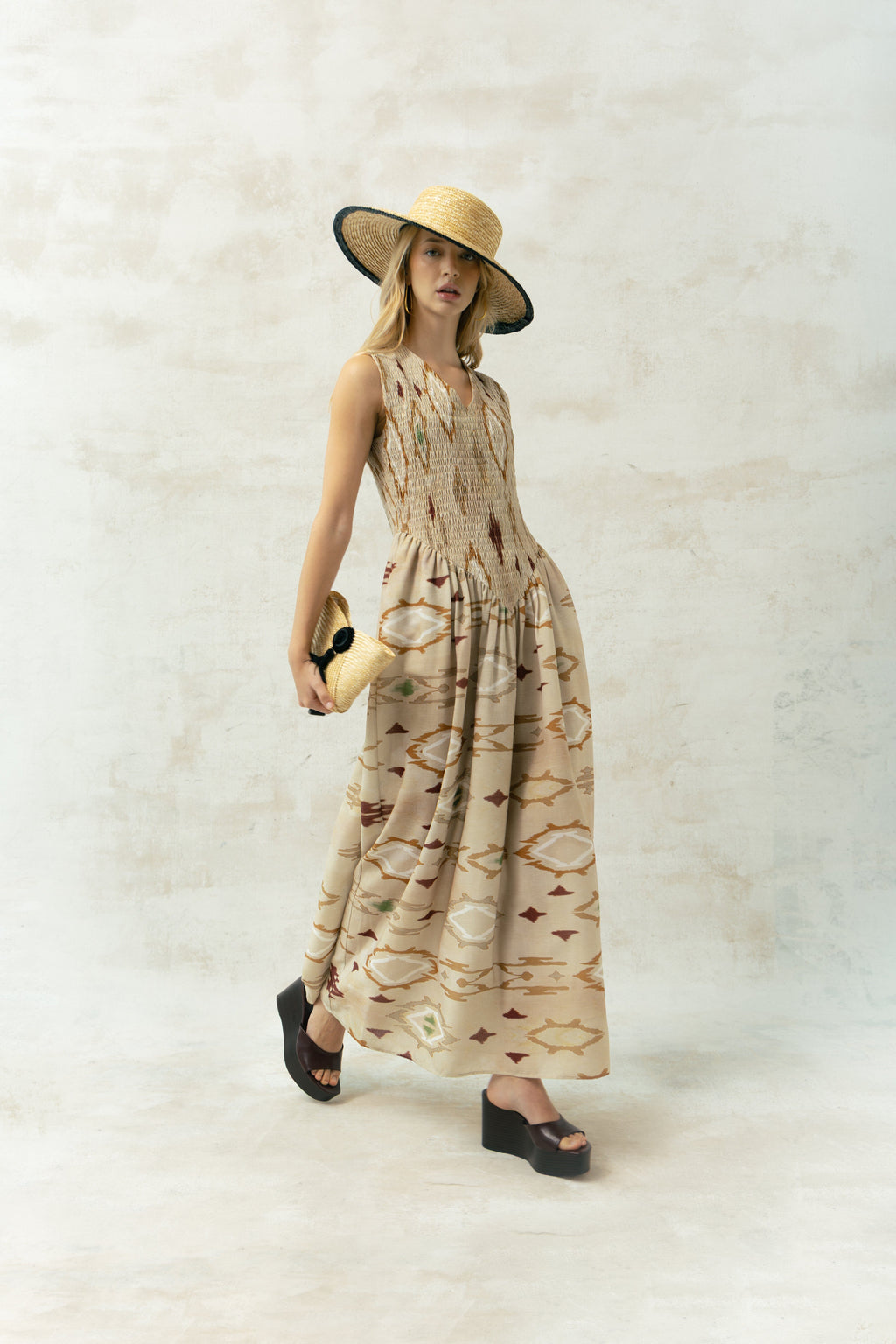 Vestido Diana Ikat