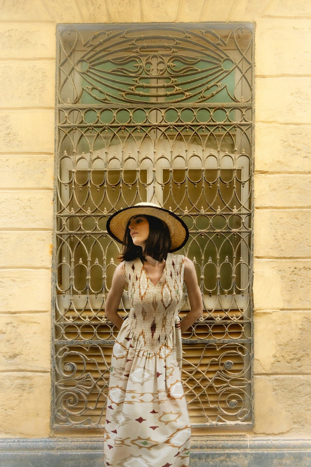 Vestido Diana Ikat