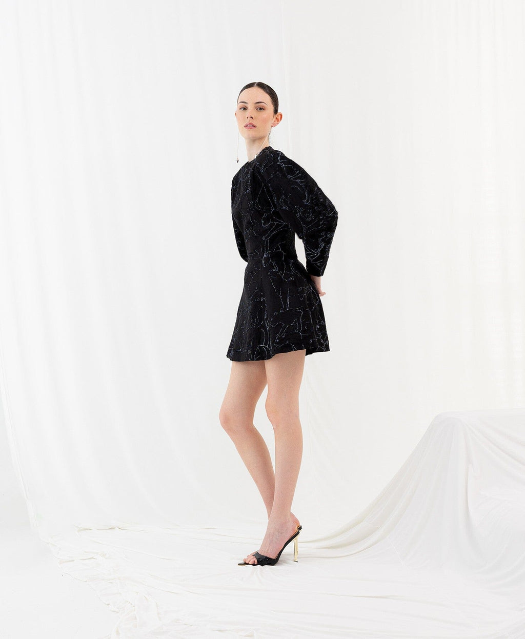 Vestido Fusión Carmesí