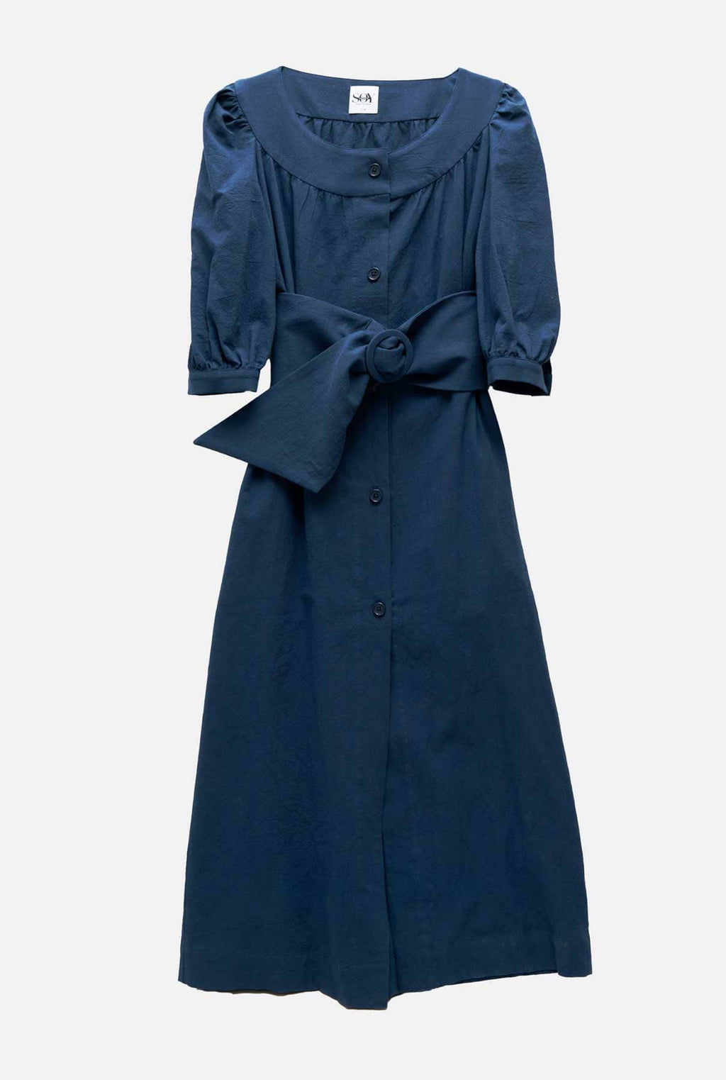 VESTIDO MARGARITA AZUL