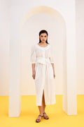 VESTIDO MARGARITA BLANCO