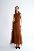Vestido organza curvas