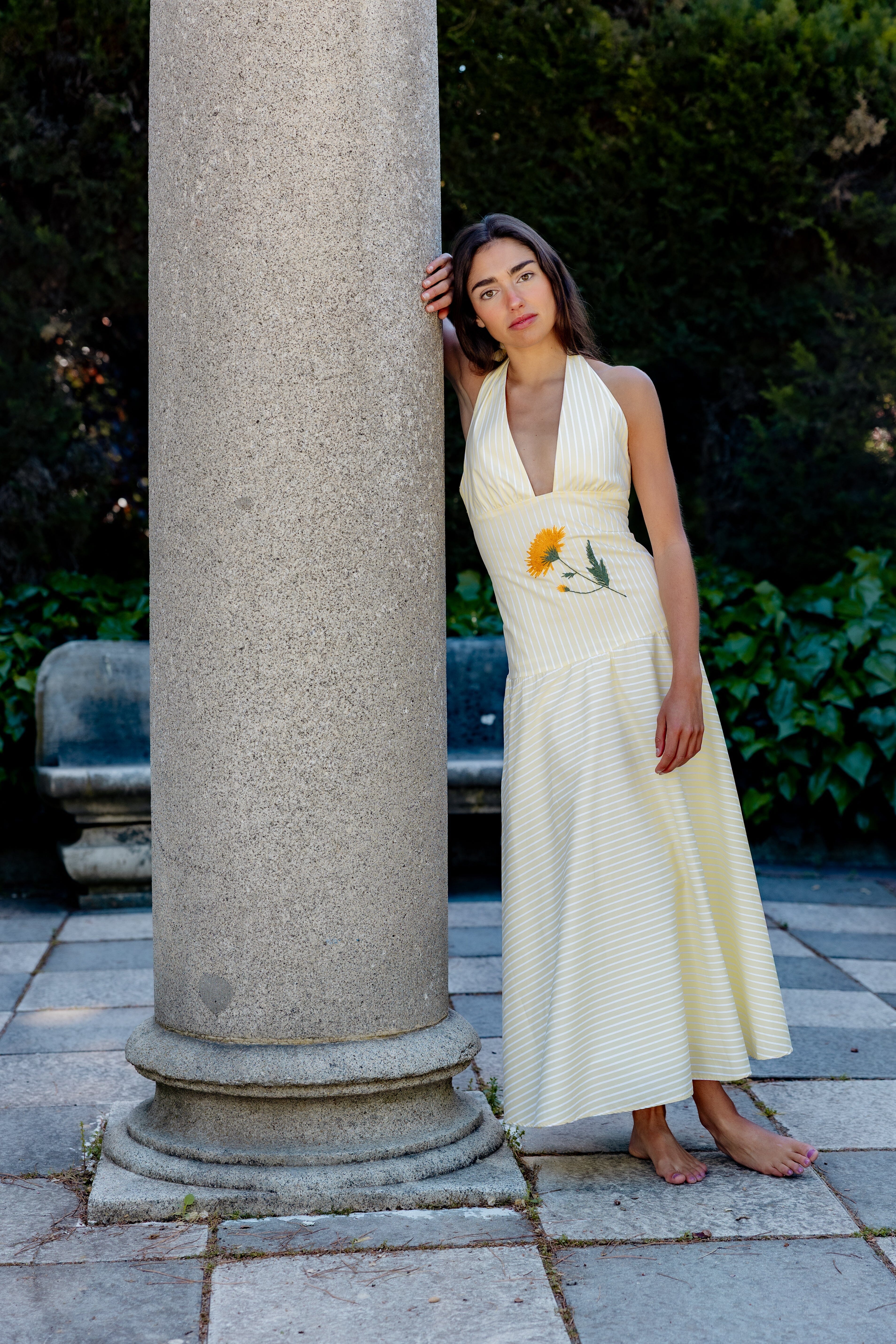 VESTIDO RAÍZ AMARILLO