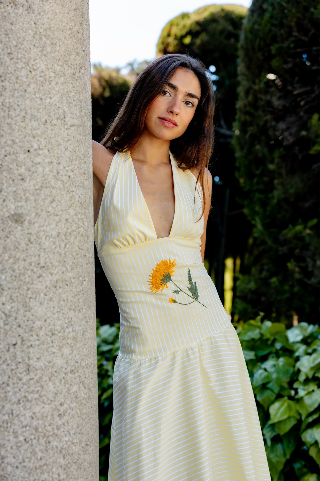 VESTIDO RAÍZ AMARILLO