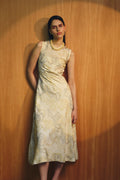 Vestido Sprezzatura Bordados Amarillo