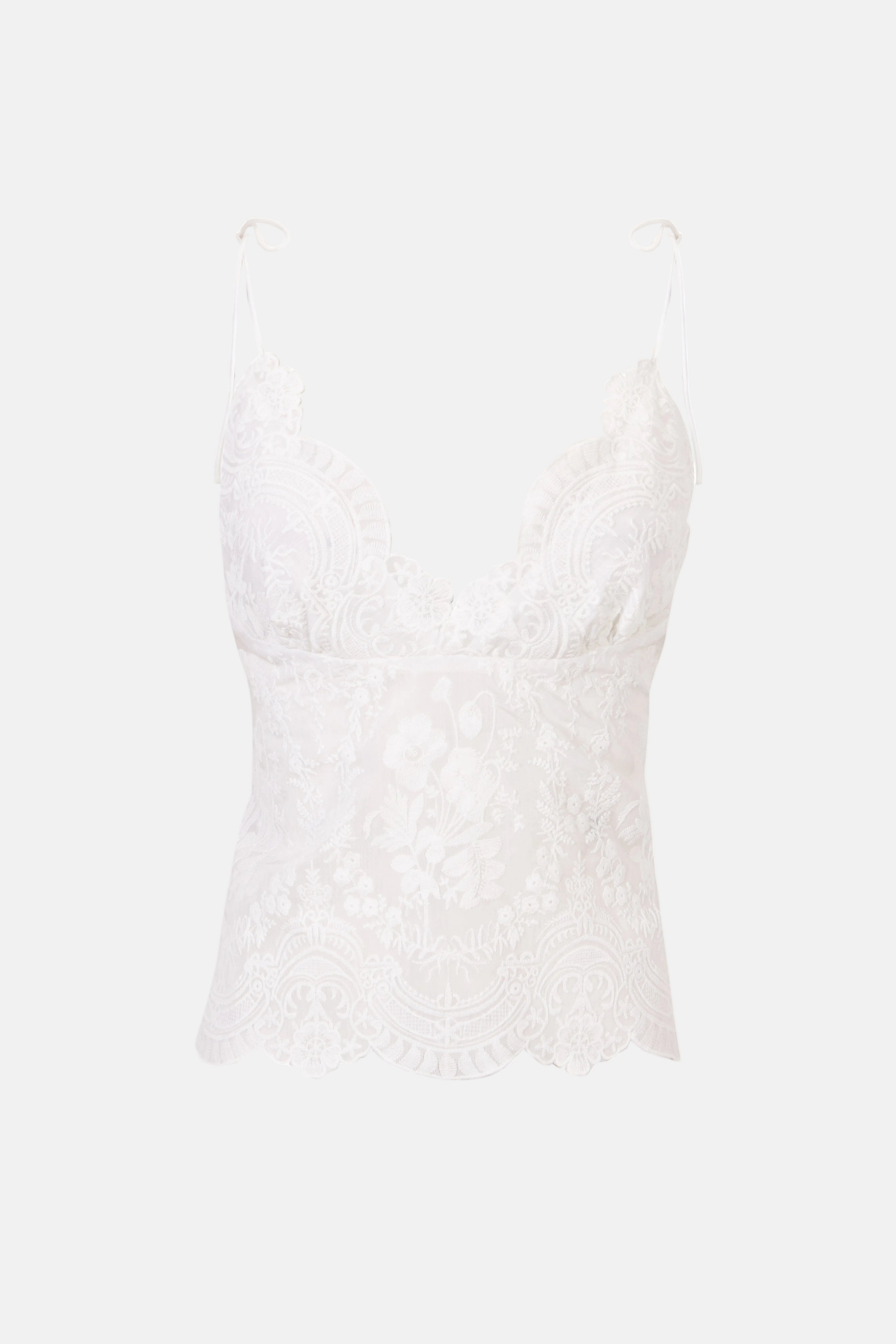 White Lace Top