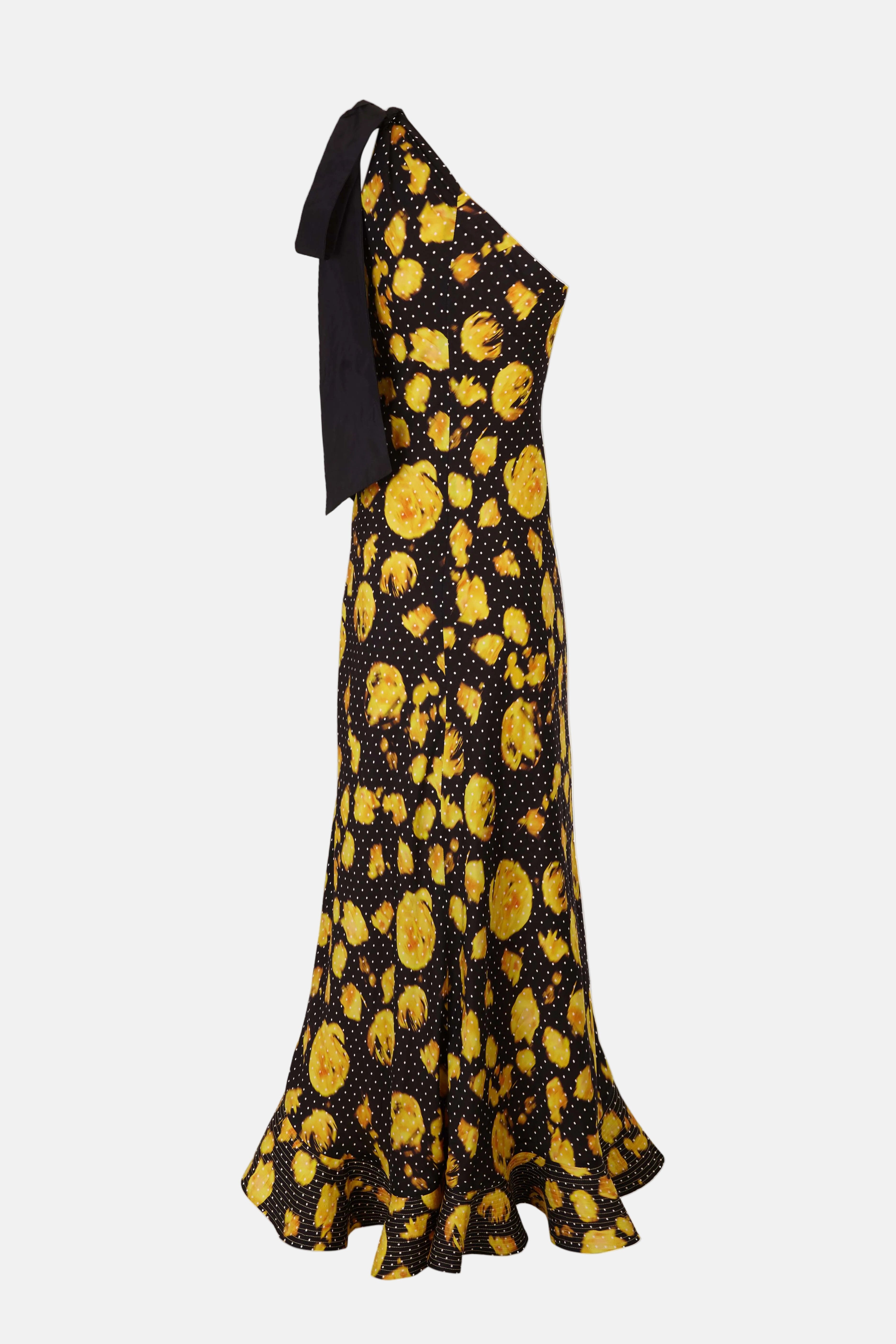 Yellow Ruffled Dress