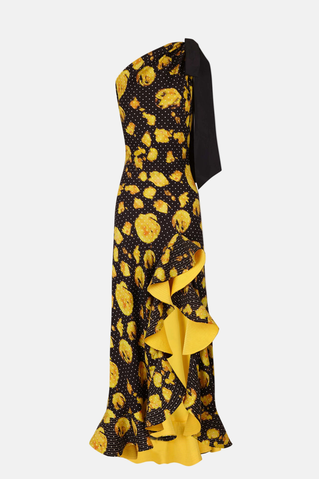 Yellow Ruffled Dress