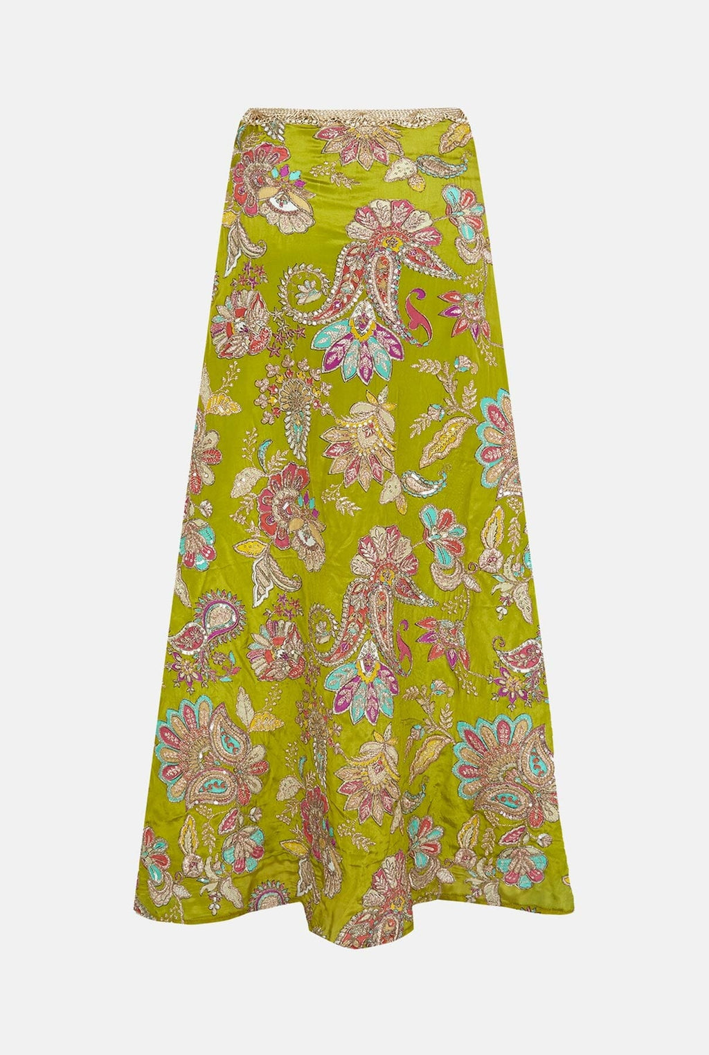 Zinnia Lime Skirt